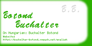 botond buchalter business card